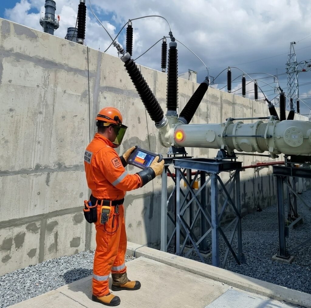 Comissionamento de sistemas elétricos industriais