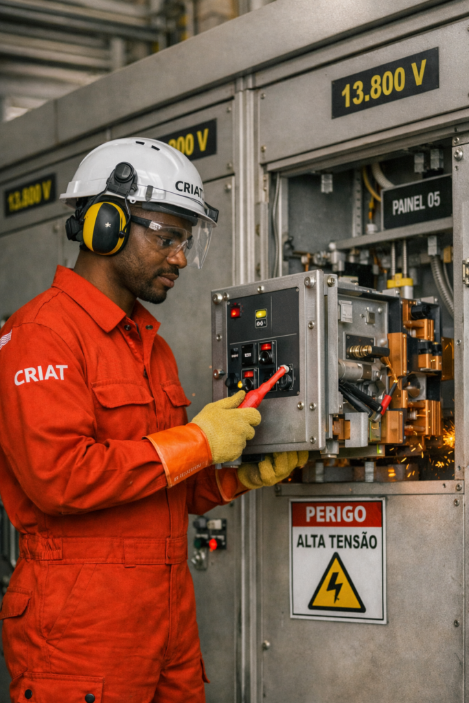 manutenção de equipamentos elétricos industriais