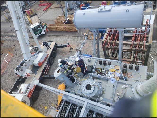 Manutenção de OLTC (comutador sob carga)