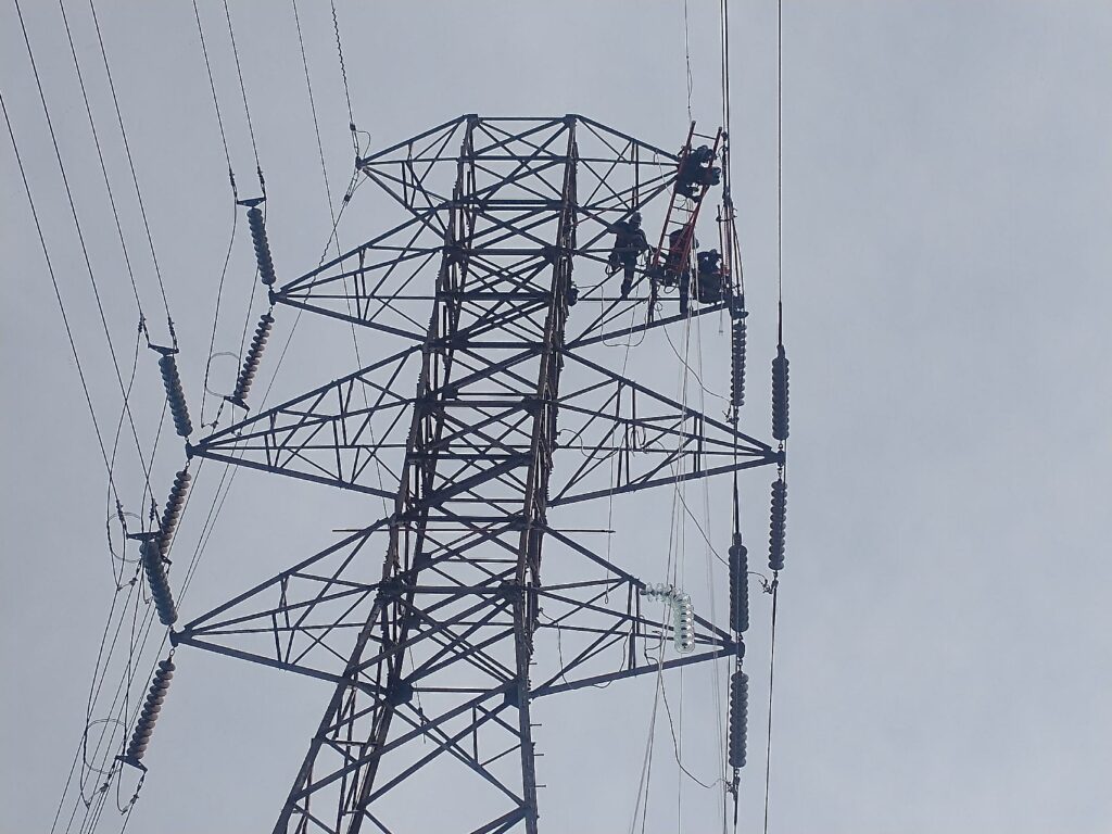 manutenção em linha viva 500kV