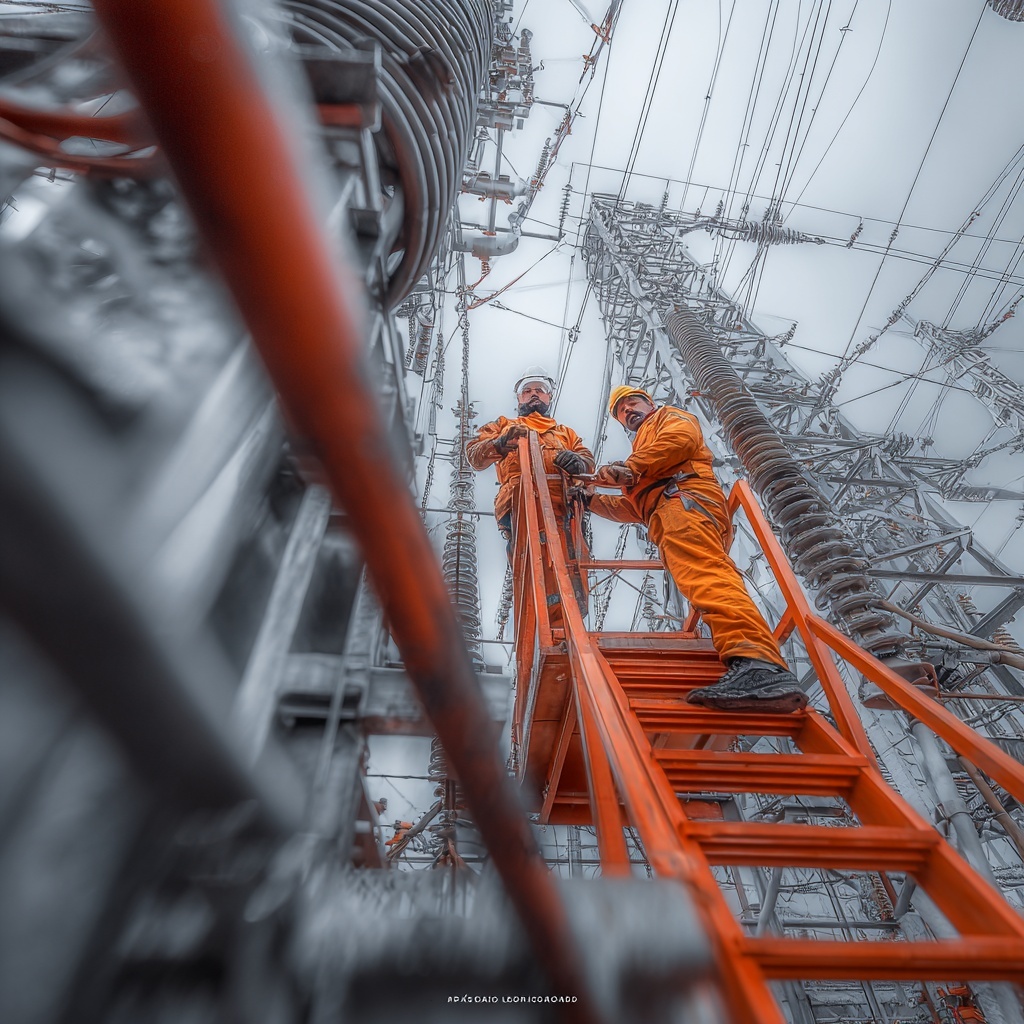 Regulagem de chave seccionadora em linha energizada